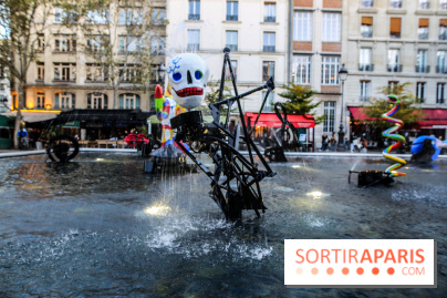 La Fontaine Stravinsky rénovée à Paris, nos photos