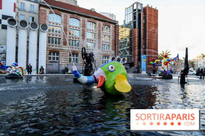 La Fontaine Stravinsky restaurée à Paris, nos photos