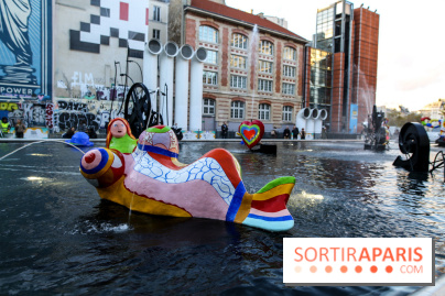 La Fontaine Stravinsky restaurée à Paris, nos photos