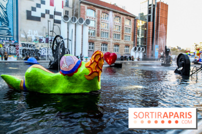 La Fontaine Stravinsky restaurée à Paris, nos photos