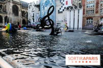 La Fontaine Stravinsky restaurée à Paris, nos photos