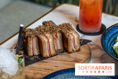 Le Petit Beefbar Paris, le bistrot élégant de Franklin Roosevelt -  croque monsieur truffe