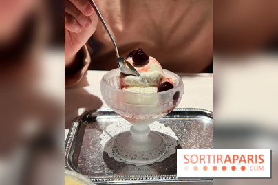 Gianmarco Gorni au Perchoir - Glace flor di latte amarena