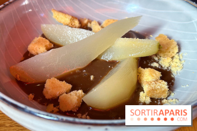 Sama - Poires pochées à l'arak