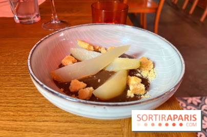 Sama - Poires pochées à l'arak