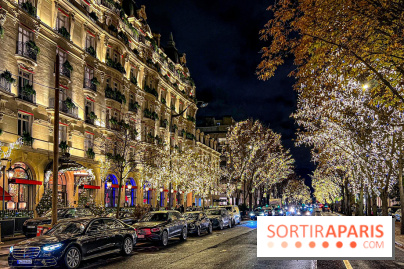 Les illuminations de Noël 2023 de l'Avenue Montaigne - cérémonie et décors féériques