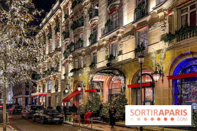 Les illuminations de Noël 2023 de l'Avenue Montaigne - cérémonie et décors féériques
