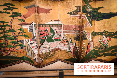 Exposition A la cour du Prince Genji : l'imaginaire japonaise se dévoile au musée Guimet  - IMG20231121094128