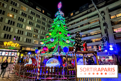 Le Marché de Noël de Boulogne Billancourt (92) : carrousel, vin chaud, illuminations - image00050