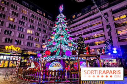 Le Marché de Noël de Boulogne Billancourt (92) : carrousel, vin chaud, illuminations - image00052