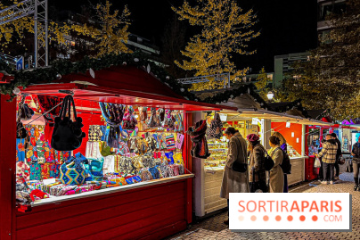 Le Marché de Noël de Boulogne Billancourt (92) : carrousel, vin chaud, illuminations - image00067
