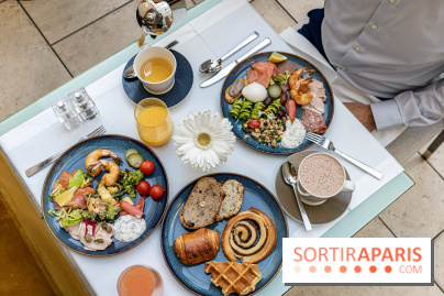 Le brunch à volonté des Jardins du Faubourg par Davide Pecorella