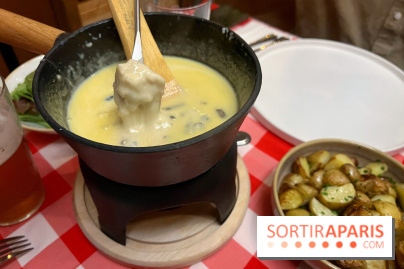 Fondue sur la terrasse d'hiver du Grand Quartier - 7F5C6881 0E34 4491 9D7E A9E731E92930