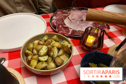 Fondue sur la terrasse d'hiver du Grand Quartier - D35D20E0 67BB 4BA7 9FA1 7C53CE8DE7D0