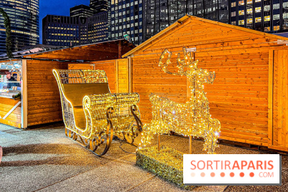 Le Marché de Noël 2023 de La Défense - Père Noël, spots photo illuminés, créateurs et stands gourmands