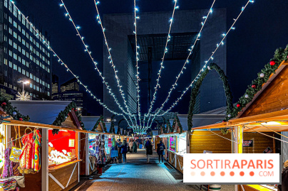 Le Marché de Noël 2023 de La Défense - Père Noël, spots photo illuminés, créateurs et stands gourmands - image00070