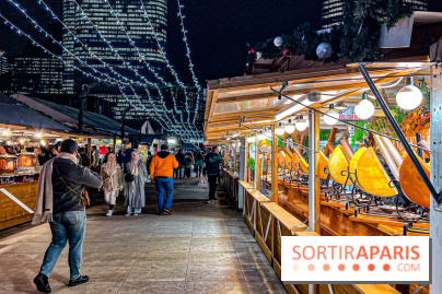 Le Marché de Noël 2023 de La Défense - Père Noël, spots photo illuminés, créateurs et stands gourmands
