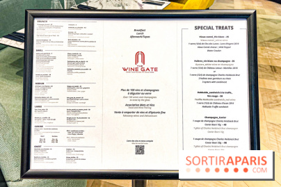 The Wine Gate, bar à vin et cave à manger des Galeries Lafayette Haussman