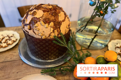 Panettone de Noël 2023 Christophe Louie x Dammann Frères
