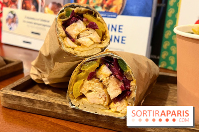 Kuna, naan indien façon street-food - Naan poulet