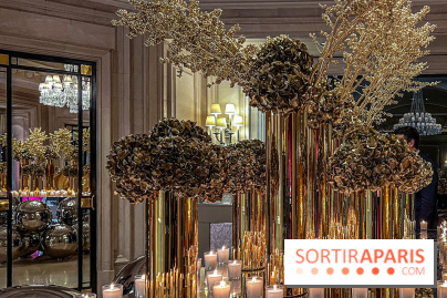 Le Four Seasons George V et ses décorations de fêtes