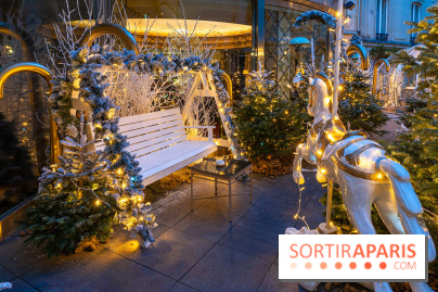 Le Tea Time du Joy à l'Hôtel Fouquet's sur sa terrasse d'hiver enchantée -  A7C9655