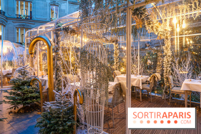 Le Tea Time du Joy à l'Hôtel Fouquet's sur sa terrasse d'hiver enchantée -  A7C9660