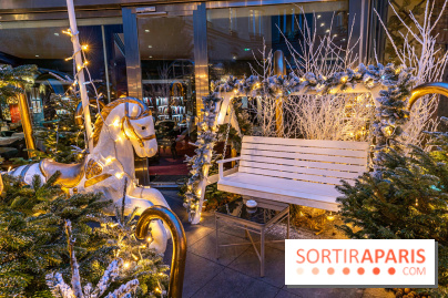 Le Tea Time du Joy à l'Hôtel Fouquet's sur sa terrasse d'hiver enchantée -  A7C9667