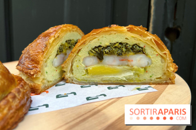 Groot - Tourte iodée crevettes poireaux