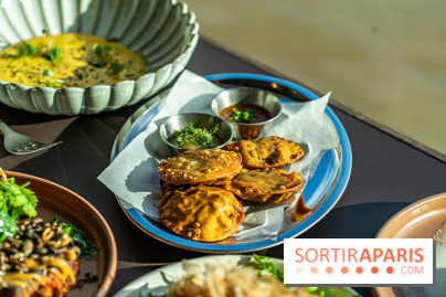 Maison Jaune, le restaurant-péniche de Boulogne-Billancourt -  wonton de boudin noir