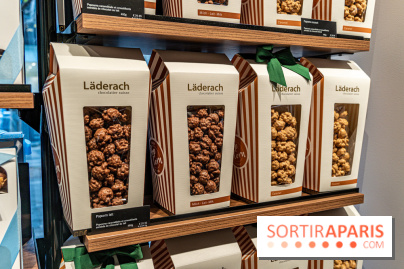Läderach, la 1ère boutique du chocolatier suisse à Paris