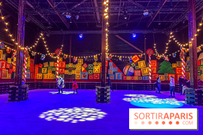 Noël au Parc Astérix 2023, sentier de lumières et patinoire - IMG 4807