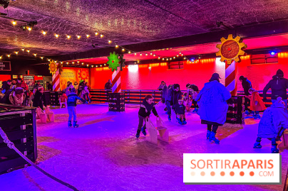 Noël au Parc Astérix 2023, sentier de lumières et patinoire