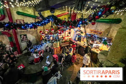 Noël au Parc Astérix 2023, sentier de lumières et patinoire