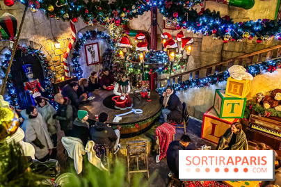 Noël au Parc Astérix 2023, sentier de lumières et patinoire