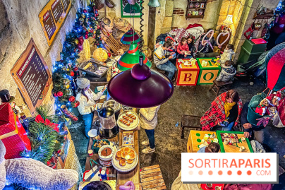 Noël au Parc Astérix 2023, sentier de lumières et patinoire - IMG 4939