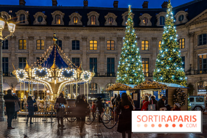 Le chalet de Noël du Ritz et son carrousel gratuit