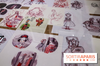 Freaks, l'exposition de Benjamin Lacombe, nos photos