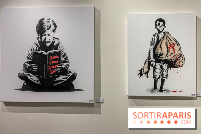 Exposition de Goin à la galerie La Lison : Santa Claus doesn't exist