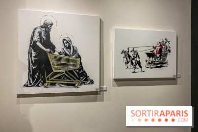 Exposition de Goin à la galerie La Lison : Santa Claus doesn't exist