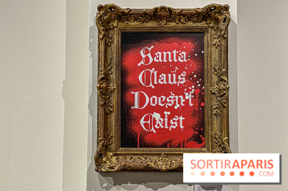 Exposition de Goin à la galerie La Lison : Santa Claus doesn't exist - IMG 3156