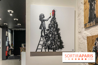 Exposition de Goin à la galerie La Lison : Santa Claus doesn't exist