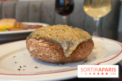 La Brasserie des Arts - Champignon farci gratiné