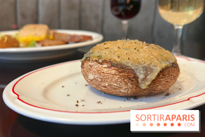 La Brasserie des Arts - Champignon farci gratiné