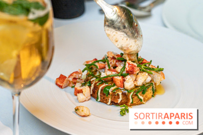 La Bauhinia par Quentin Testart au Shangri La Paris -  pain perdu de homard