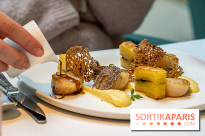 La Bauhinia par Quentin Testart au Shangri La Paris -  saint Jacques truffe