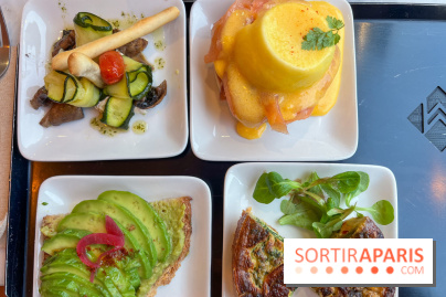 Brunch de la Maison Marques à Asnières sur Seine - Assiettes salées