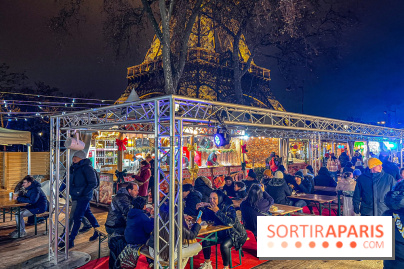 Marché de Noël 2023 au pied de la tour Eiffel - Quai Jacques Chirac - image00045