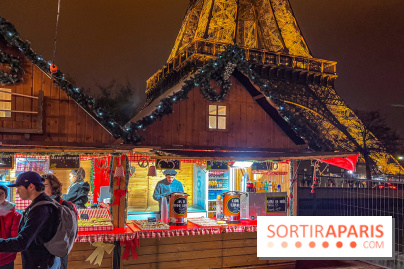 Marché de Noël 2023 au pied de la tour Eiffel - Quai Jacques Chirac - image00062