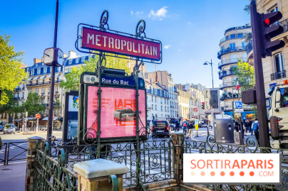 Visuels métro - Rue du Bac ligne 12